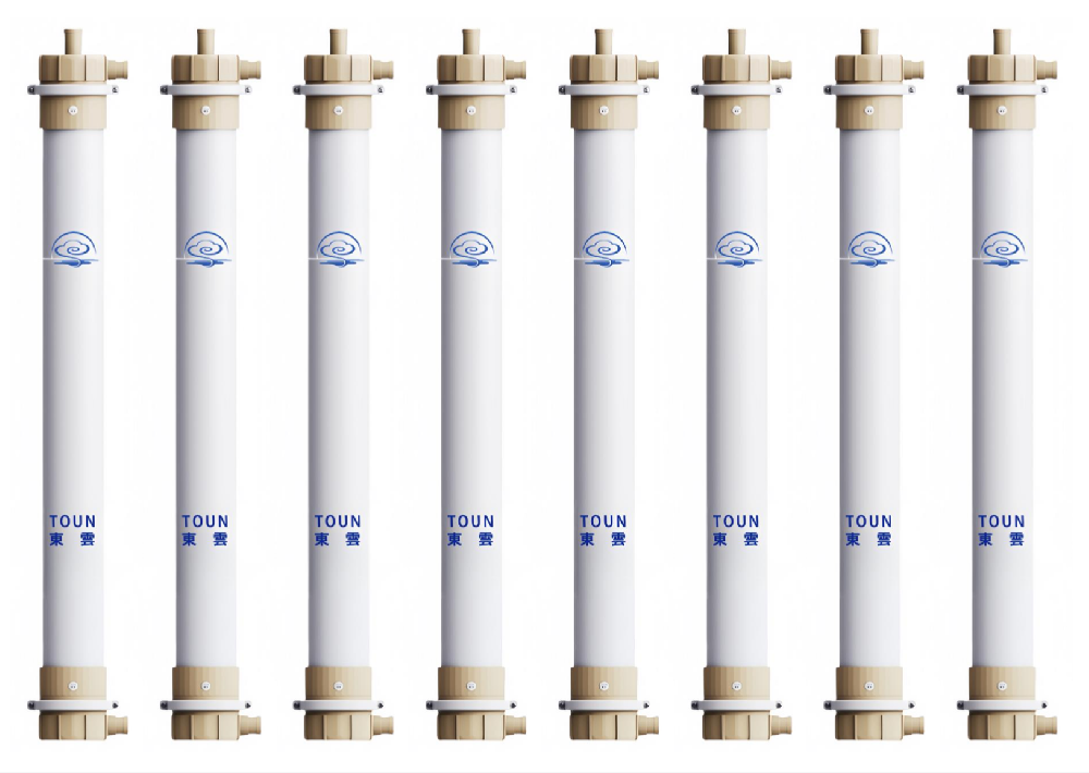 HOLLOW FIBER MEMBRANE MODULE FOR WATER CLARIFICATION